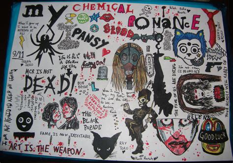 My Chemical Romance Fan Art By Crazyamym On Deviantart