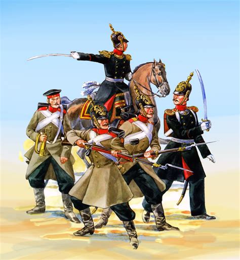Russian Troops During The Crimean War Военный Солдаты Война