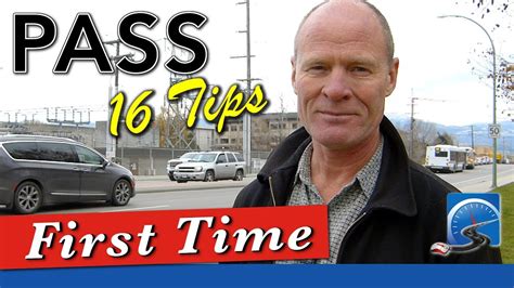 16 tips to pass your road test first time youtube