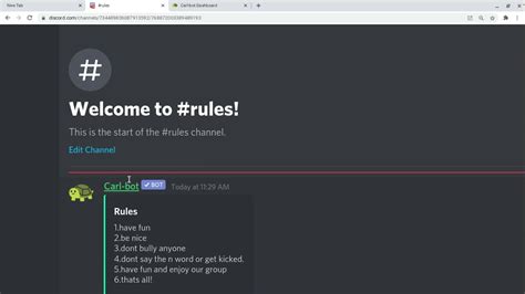 How To Add A Cool Looking Rules On Discord Youtube