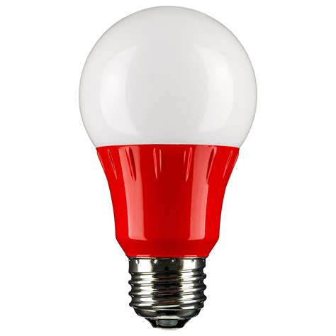 This is the classic shape that most people are used to when shopping for a light bulb. Sunlite LED A Type Colored 3W Light Bulb Medium (E26) Base Red - Engineering and Clean ...