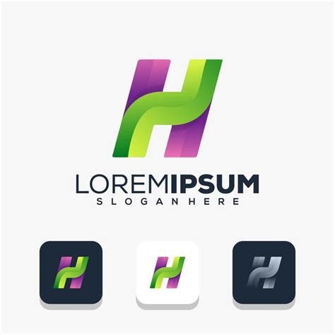 Premium Vector Modern Letter H Logo Design