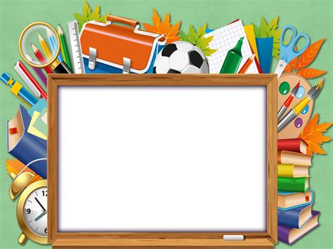 School Wall Art School Frame Borders And Frames Clip Art Borders