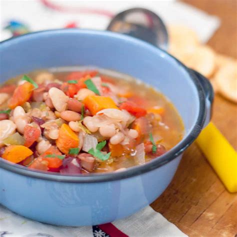 Warm And Comforting Mixed Bean Soup Never Enough Thyme