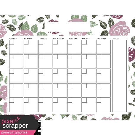 Printable 8.5X11 Calendar / Calendar Circles 8 5x11 Printable 12 Month