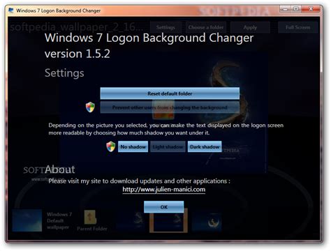 Download Windows 7 Logon Background Changer