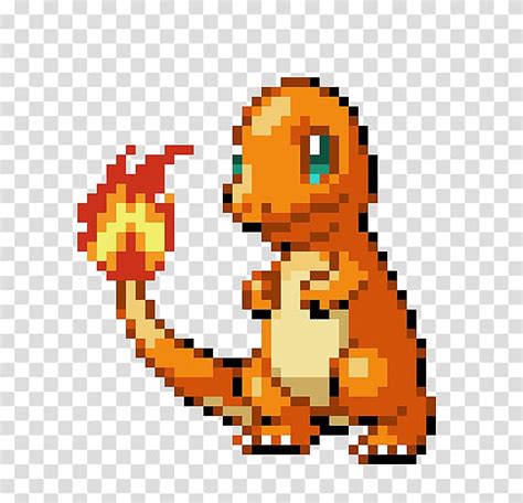 Pokemon pixel background 7454 gifs. Charmander Pixel art Pokémon Digital art, pyssla pokemon ...