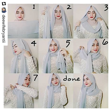 Cara Memakai Hijab Modern Dan Simple