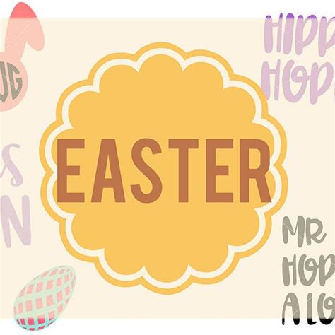 Celebrate Easter with our SVG files for the entire family! Easter Svg