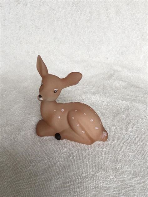 Fenton Natural Collection Fawn Deer Figurine 1926286070