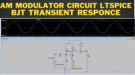 Am Modulator Circuit Ltspice Amplitude Modulation In Ltspice
