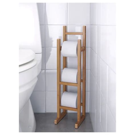 Maybe you would like to learn more about one of these? RÅGRUND Toiletrolhouder, bamboe - IKEA en 2020 | Range ...