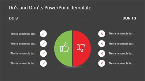 Dos And Donts Powerpoint Template Slidemodel Zohal