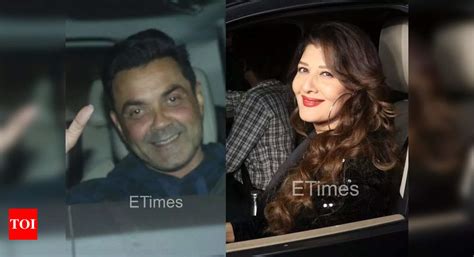 Salman Khans 56th Birthday Sangeeta Bijlani Bobby Deol And Others