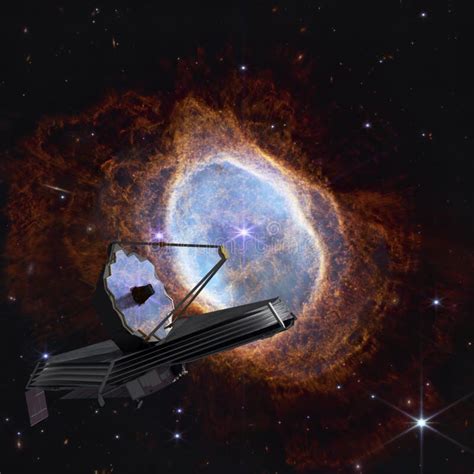 James Webb Telescope In Outer Space Elemets Of Thisd Iamge Furnished