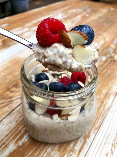 12 ways to make easy overnight oats. High-Protein Overnight Steel-Cut Oats | Healthy Vegan Breakfast Recipes | POPSUGAR Fitness UK ...