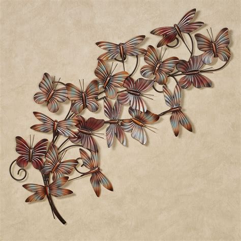 Dragonfly Butterfly Breeze Metal Wall Art Sculpture In 2021 Metal