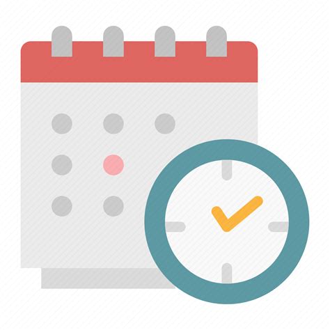 Calendar Clock Schedule Time Timetable Icon Download On Iconfinder