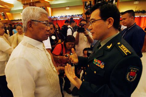 Gazmin Chinese Military Attaché At Afp Dnd New Year Call Photos