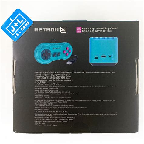 Hyperkin Retron Sq Hd Gaming Console For Game Boycolor Game Boy Adv