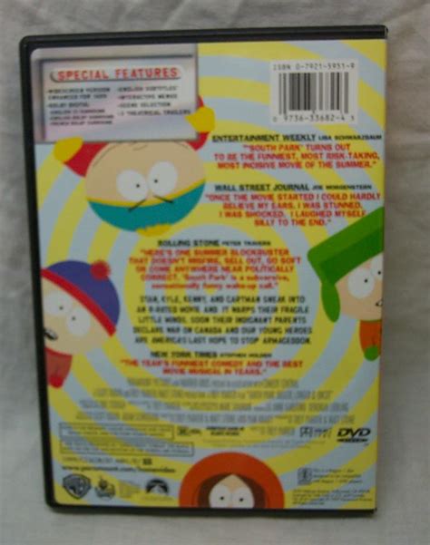 South Park Bigger Longer Uncut Dvd Ebay