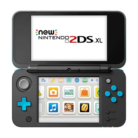 Nintendo 2ds Xl Blackturquoise Blå Sort Dustinhomedk