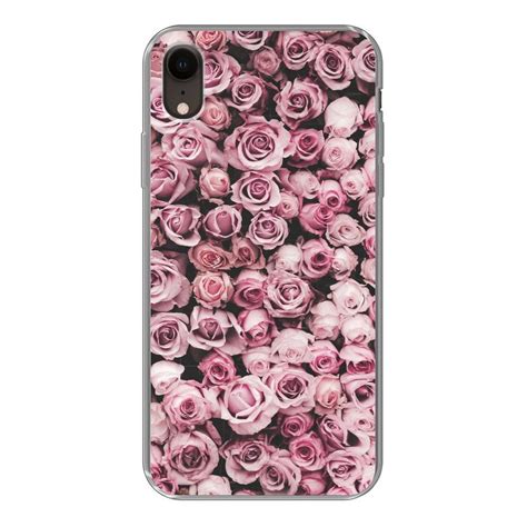 Muchowow Handyhülle Blumen Rosen Natur Rosa Botanisch Handyhülle Apple Iphone Xr