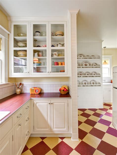 Retro Kitchen Flooring Houzz