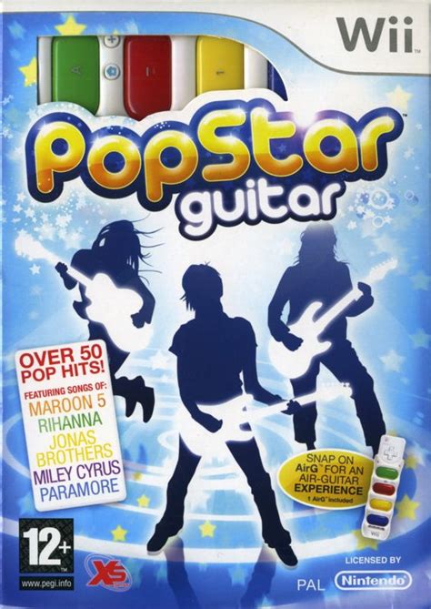 Popstar Guitar 2008 Box Cover Art Mobygames