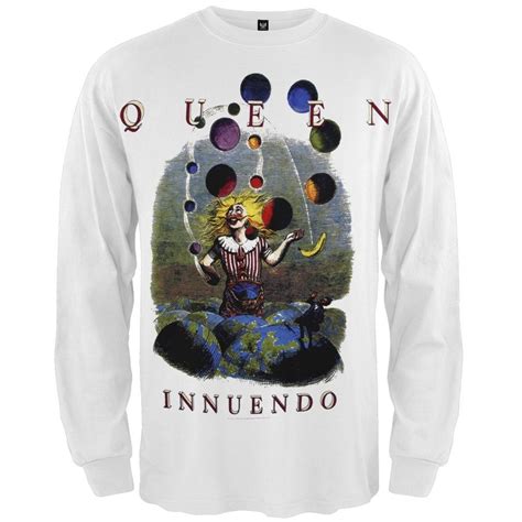 Queen Innuendo Long Sleeve T Shirt T Shirt Long Sleeve Long