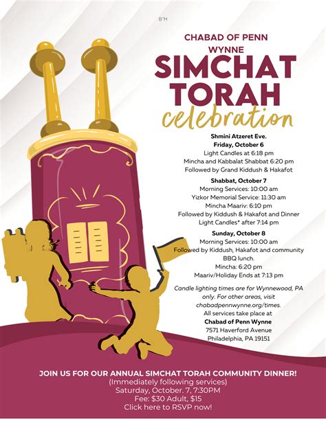 Simchat Torah Celebration