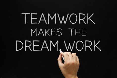 Teamwork Makes The Dream Work Konsepts
