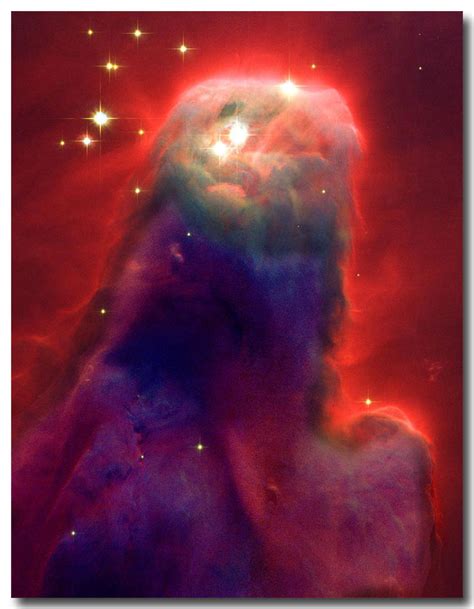 The Jesus Nebula Hubble Space Telescope Images The Face Of Jesus Christ