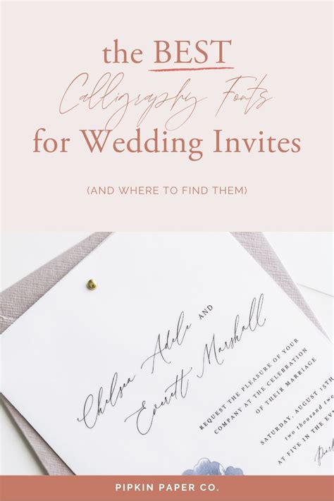Every day we showcase the best fonts on the web. best-calligraphy-fonts-2 | Pipkin Paper Company