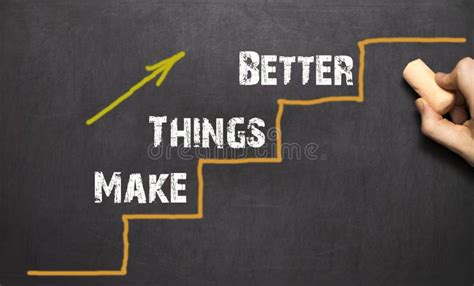 Make Things Better Improvement Concept Stock Image Image Of