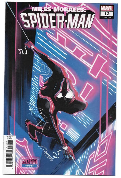 Miles Morales Spider Man 12 2099 Variant Cover 1st Print Comics To