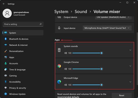 How To Change Volume Of Different Apps On Windows 11 Gear Up Windows