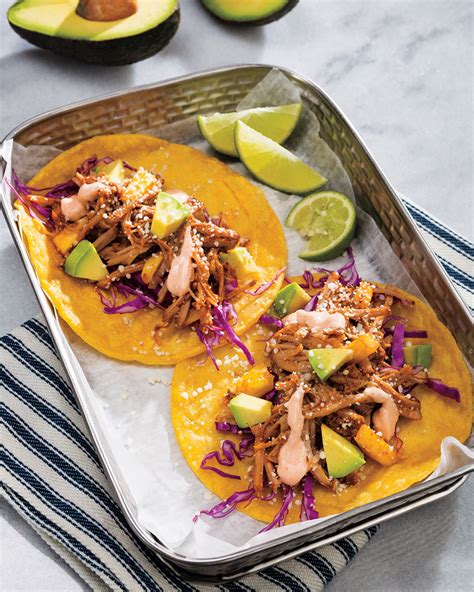 Slow Cooker Pulled Pork And Pineapple Tacos Eat Smart Be Well