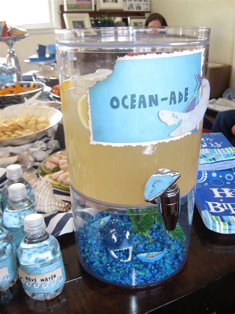 Infuse some new ideas into your annual birthday celebration with these. Pin on Shark Party