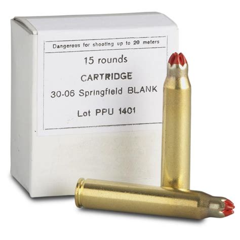 500 Rounds Of Ppu 30 06 M 1999 Standard Blank Ammo Cheap Ammo Store