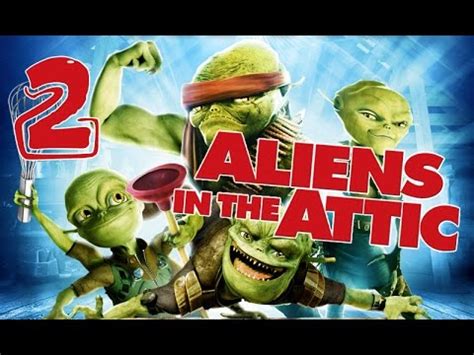 This is my first robert hoffman, and while it does not show the primary aliens arriving at the families' vacation home and they do not actually discover them in the attic, the cgi on. Aliens in the Attic Walkthrough Part 2 (PS2, Wii, PC ...