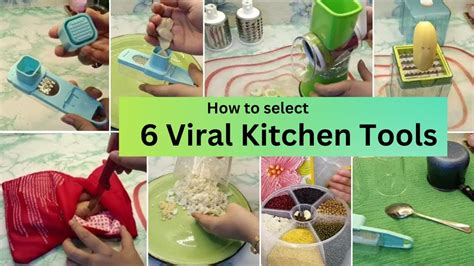 6 kitchen essentials best kitchen tools must haves how to select viral kitchen tools youtube