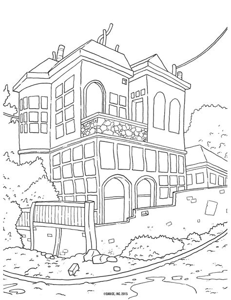 The most common magic tree print material is paper. Free Tree House Coloring Pages - Coloring Home