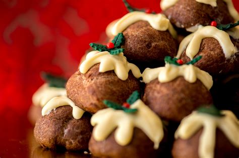This offer valid through 11/29/15. Chocolate Profiterole Christmas Puddings - The Sweet Rebellion