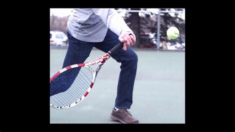 Physics Of Hitting A Tennis Ball Youtube