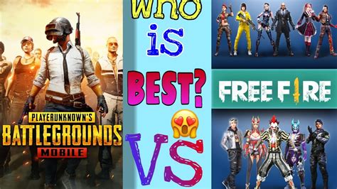 Pubg mobile sudah hampir merajai setiap turnamen online yang bisa dijumpai di halaman listing events esportsnesia. Who Is BEST? PUBG Vs FREE FIRE - Game Comparison in Hindi ...