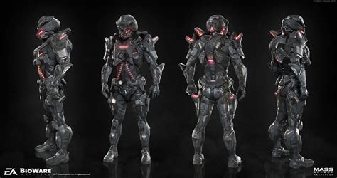 Frederic Daoust Mass Effect Andromeda Remnant Armor Set