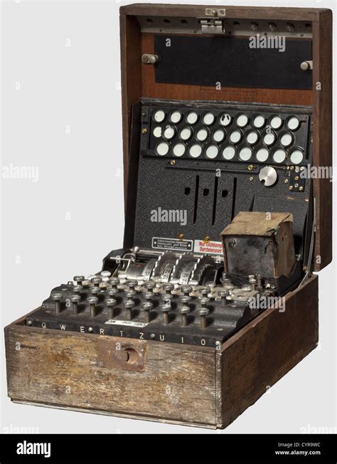 A German Enigma I Cipher Machinearmy Issueno A 12630