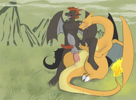 Rule 34 Charizard Color Cum Fire Insertion Interspecies Larvitar Artist Male Male Only