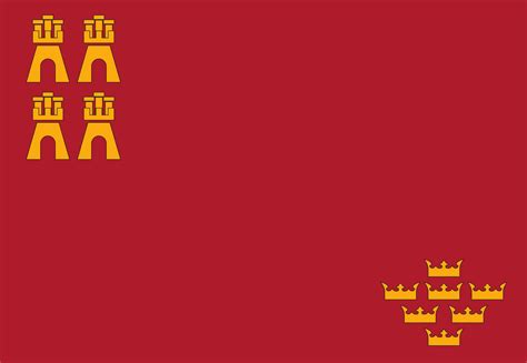 Bandera De Region De Murcia Banderas Y Soportes